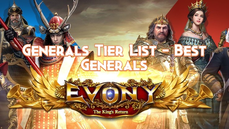 best generals in evony