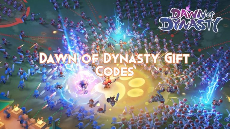 Dawn Of Dynasty Gift Codes January 2026 Pillar Of Gaming Dawn Of Dynasty Gift Codes 768x432