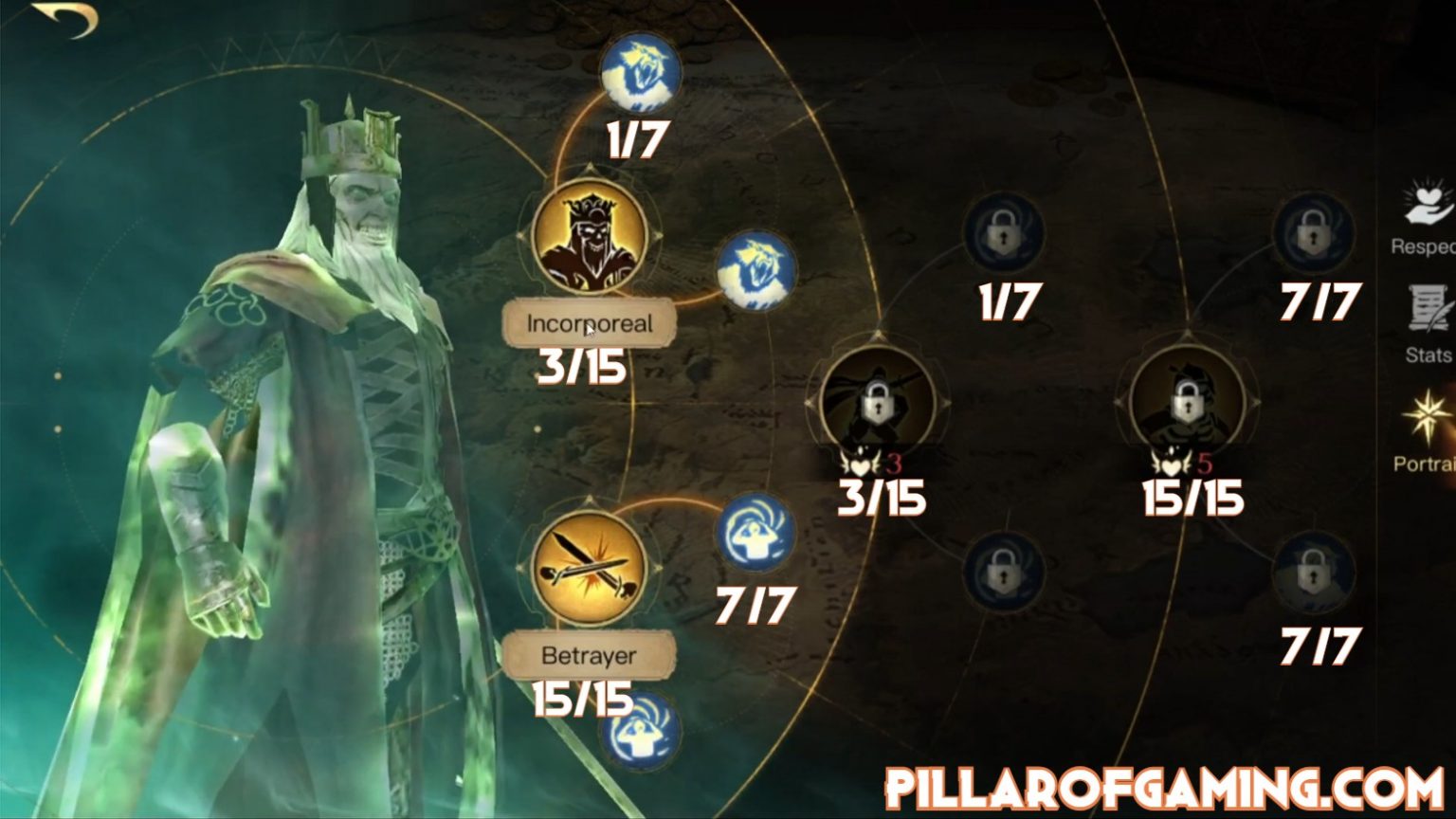 King Of Dead Build and Guide LOTR Rise To War Pillar Of Gaming