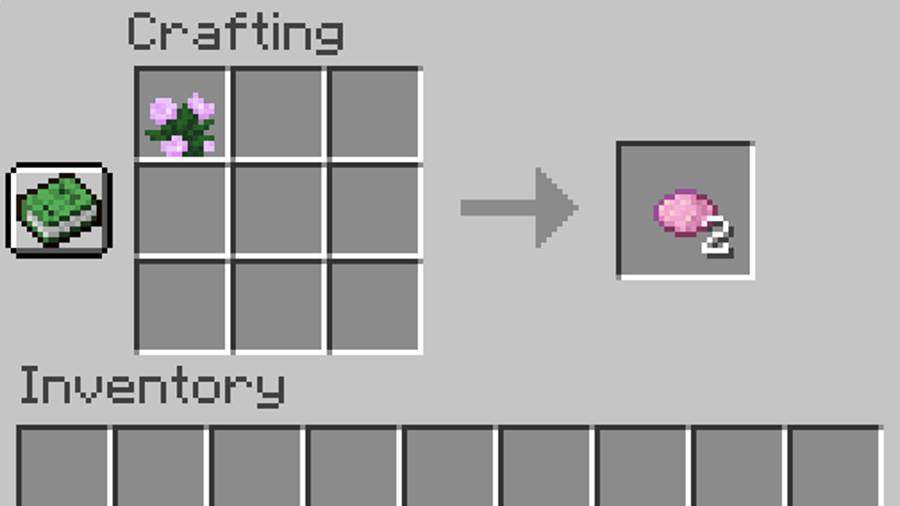 How to make Pink Dye in Minecraft Pillar Of Gaming