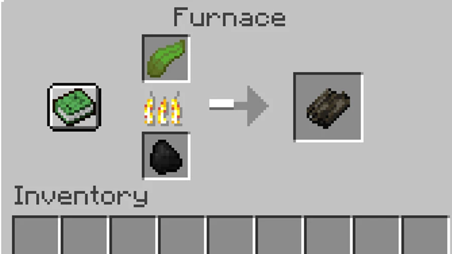 Making Kelp in Minecraft by Smelting