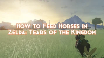 How to Feed Horses in Zelda Tears of the Kingdom