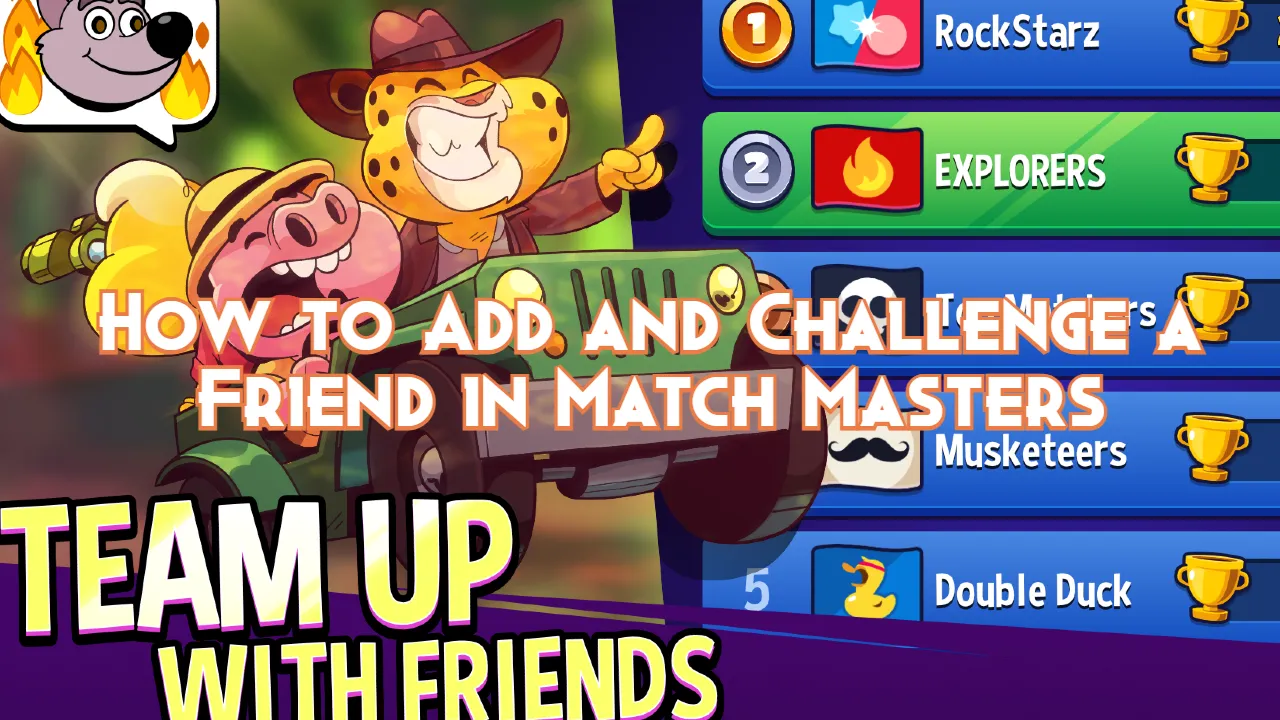 How to Add and Challenge a Friend in Match Masters Pillar Of Gaming