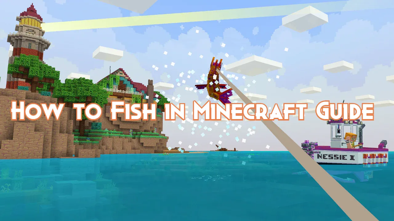 How to Fish in Minecraft Guide Pillar Of Gaming