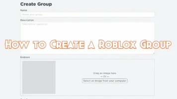 How to Create a Roblox Group