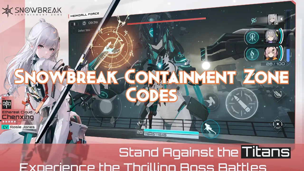 Snowbreak Containment Zone Codes December 2024 Pillar Of Gaming